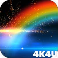 4K Rainbow Live Wallpaper logo