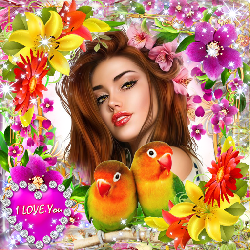 Love Bird Photo Frame icon