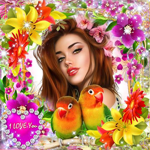 Love Bird Photo Frame 1.6