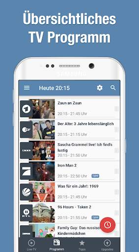 Fernsehen App mit Live TV 3 تصوير الشاشة