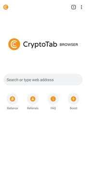 CryptoTab Browser Mobile screenshot 1