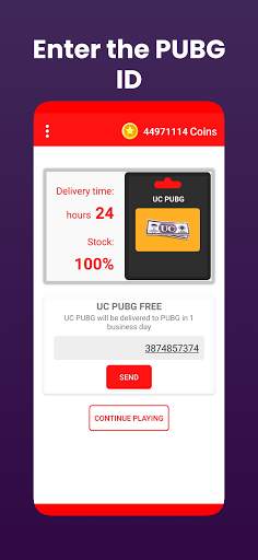 Cash Rewards - Win Free UC screenshot 1