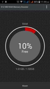 512 MB RAM Memory Booster screenshot 1