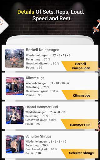Pro Fitness-Studio Workout (Fitness-Training) screenshot 8