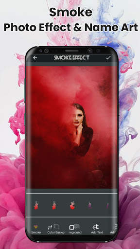 Smoke Photo Effect - Name Art screenshot 5