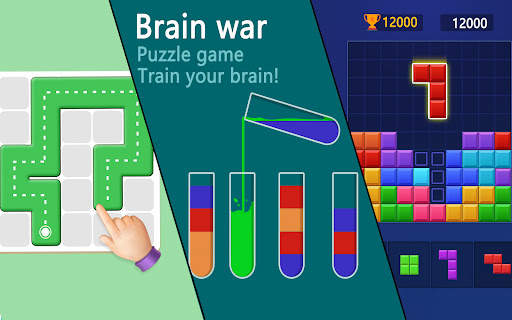 Brain war-puzzle game screenshot 17
