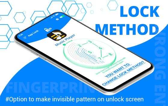 App lock - Real Fingerprint, Pattern & Password screenshot 4
