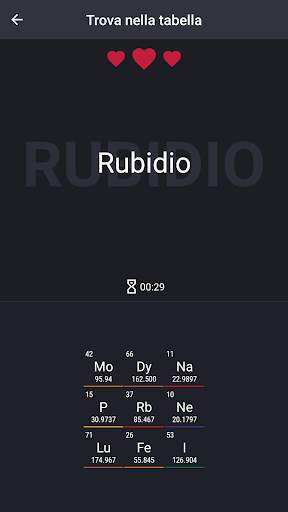 Tavola Periodica - Gioco screenshot 5