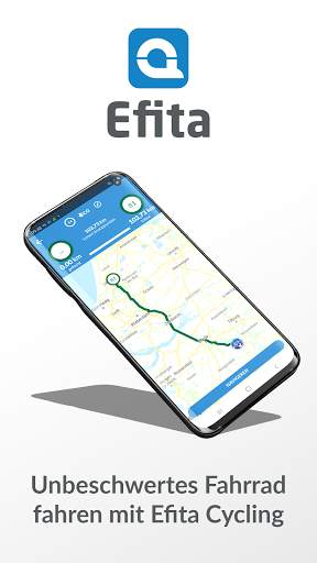 Fahrradnetz - routen-App screenshot 1