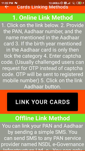 LINK AADHAR TO PAN  APP 2021 screenshot 7