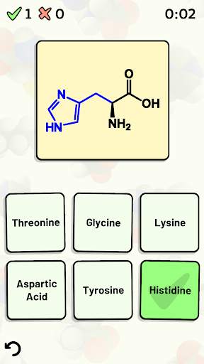Amino Acid Quiz скриншот 5