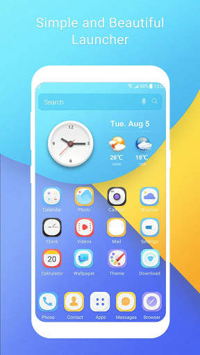 S8 launcher theme &wallpaper screenshot 4