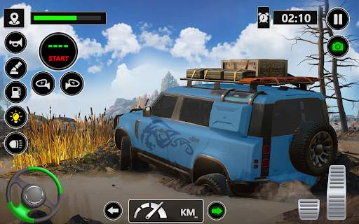 Offroad Jeep Driving Sim Game screenshot 4