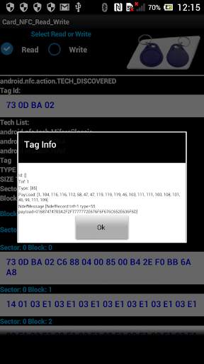Card NFC Read Write Tag screenshot 1