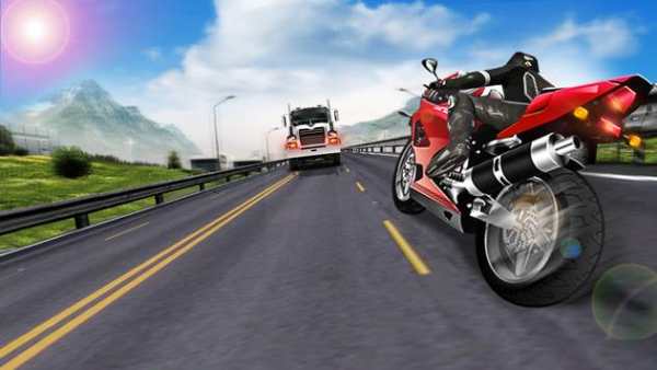 Reckless Racer: 2020’s Highway: Free Bike Racing screenshot 1