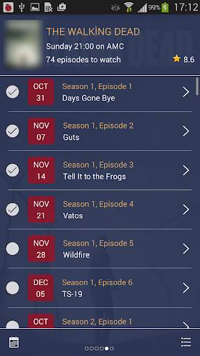 TV Series Tracker screenshot 1