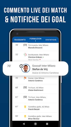 Nerazzurri Live: App di calcio screenshot 7