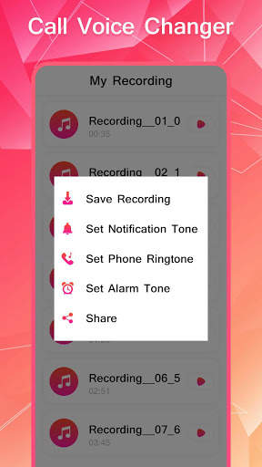 Call Voice Changer : Male to Female Voice Changer screenshot 4