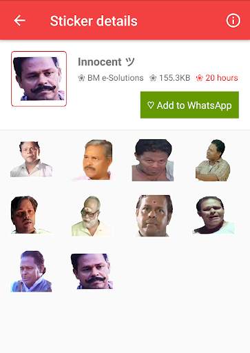 Malayalam Stickers for Whatsapp (WAStickerApps ) screenshot 9