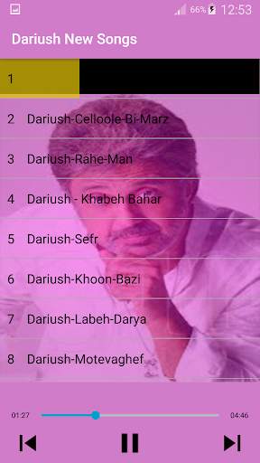 جديد اهنك داريوش بدون نت - Dariush New Music screenshot 3