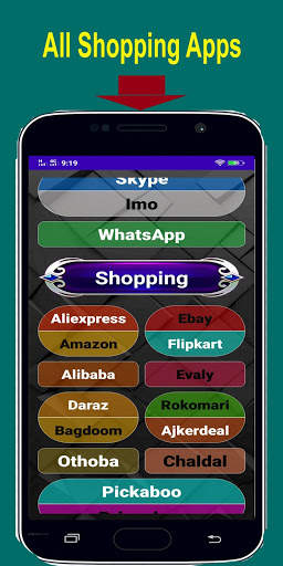 All In One Social/Shopping/Sports Apps BD screenshot 2