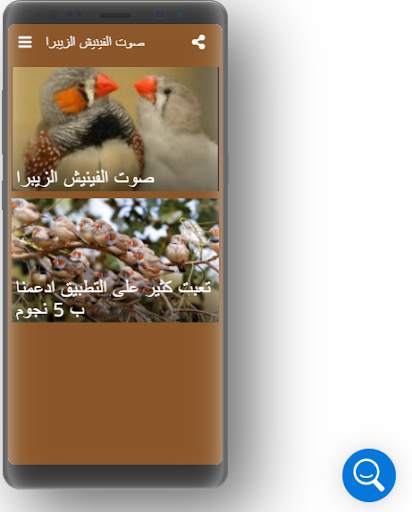 Sounds of birds Zebra Finch Kicauاصوات فناكر فينيش screenshot 1