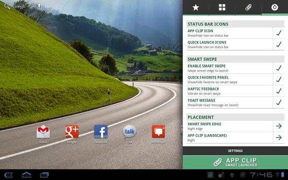 APP CLIP - Smart Launcher screenshot 7
