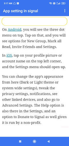 Signal Messenger Guide-How to use Signal Messenger screenshot 3