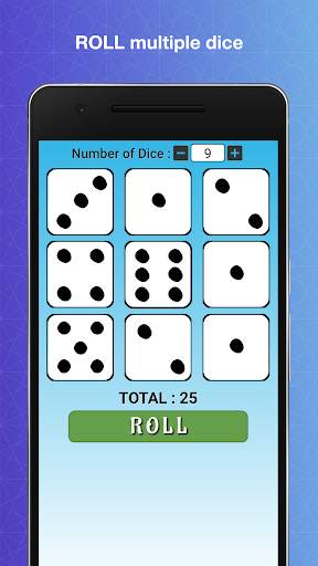Dice Roller : 6-sided dice at your fingertips screenshot 3