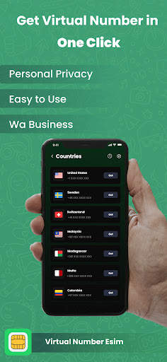 Virtual Number Esim - Second screenshot 3