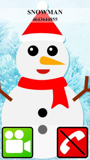 fake call video Christmas game screenshot 3