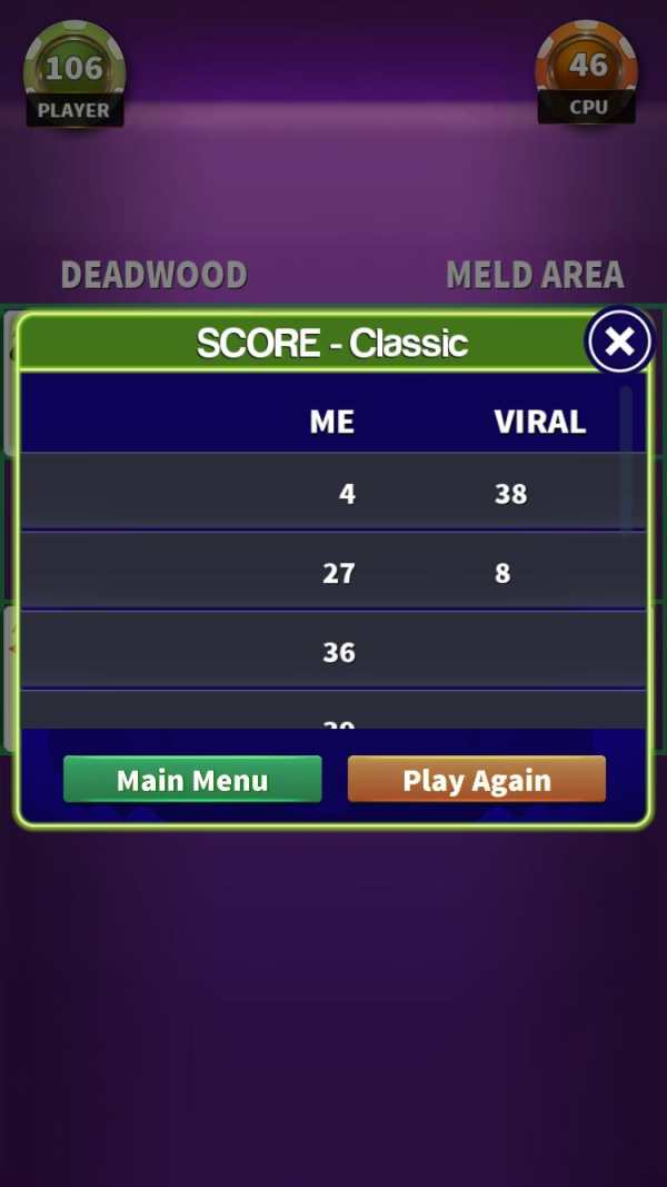 Gin Rummy - How to Play Gin Card Game for Beginner screenshot 6