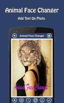 Animal Face Changer 6 تصوير الشاشة
