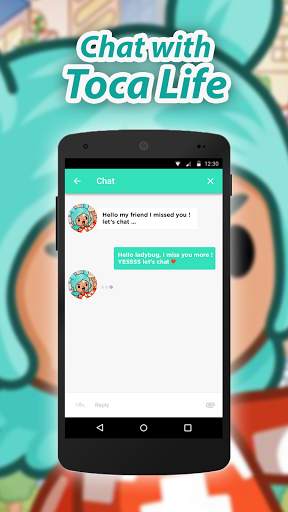 Video call for toca life : Fake video call screenshot 3