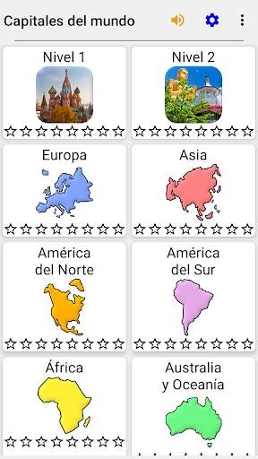 Capitales de todos los países del mundo - Pruebas screenshot 3