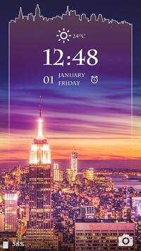 City light CM Locker Theme screenshot 1