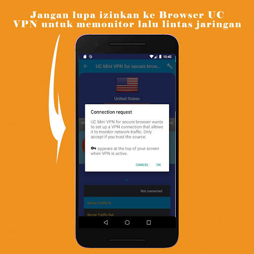 UC Mini App - VPN untuk browser yang aman. screenshot 2