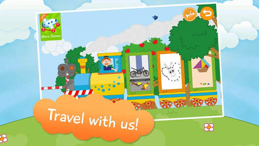 Game Train for Kids - Free screenshot 2