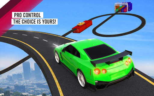 Grand Impossible Car Stunt Racing Tracks 2020 screenshot 2
