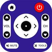 Remote Control for Sansui TV : All in One Remote