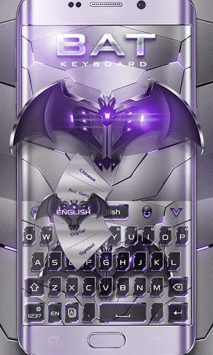 Bat GO Keyboard Theme स्क्रीनशॉट 2