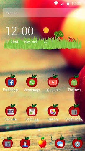 Theme Apple screenshot 2