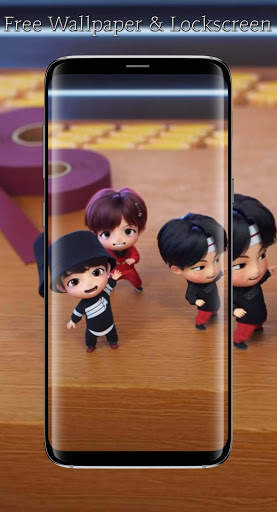 Tiny Tan BTS Wallpaper Character screenshot 6