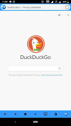 OnBrowser Lite || World's Lightest Browser screenshot 1