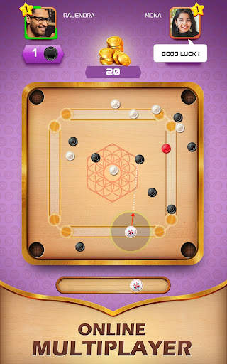 Carrom Friends : Board Game screenshot 1