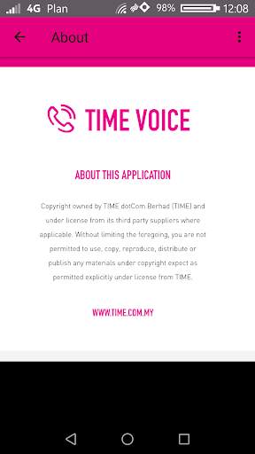 TIME Voice App screenshot 2