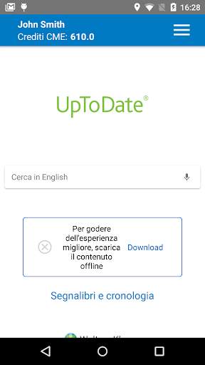 UpToDate screenshot 2