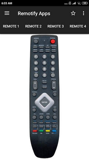 Remote Control For ONIDA TV screenshot 1