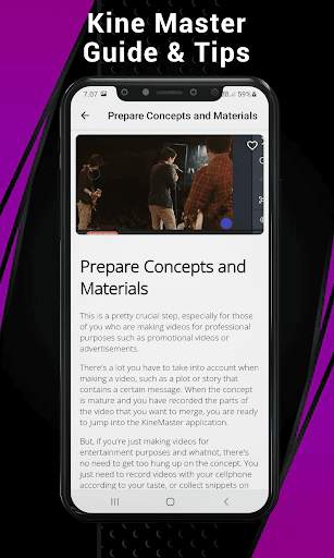 Tips for Kine Master Guide screenshot 3