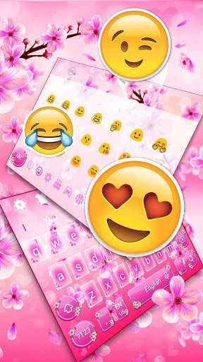 Beautiful Spring Flower Keyboard screenshot 3
